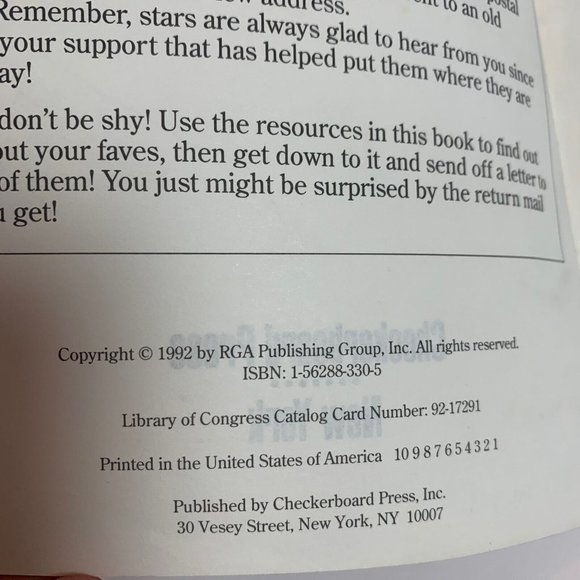 How To Reach Your Favorite Star Fiona Fox 1992 Paperback Book Good - Picture 3 of 3